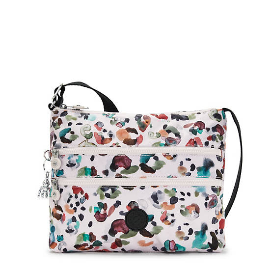 Kipling Alvar Printed Crossbody Veske Hvite Multicolor | NO 2144SG